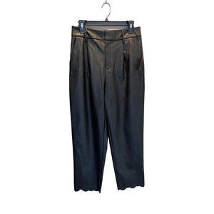 047 25 INC INTERNATIONAL CONCEPTS FAUX LEATHER PANTS CUT OUT 8 NWT